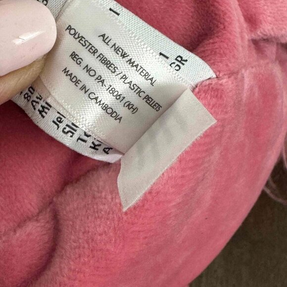 Jellycat Jinx Monster Retired Tubby Tum Plush Stuffed Animal Tassel Tail Pink - Picture 10 of 14